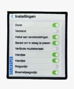 Sarcasper - Instellingen